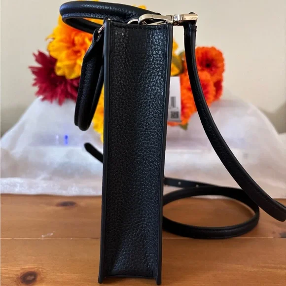 Kate Spade Black Crossbody Bag with Silver Details - Picture 4 of 13